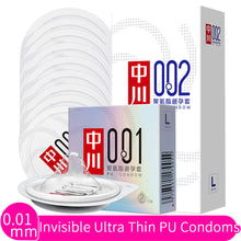 Load image into Gallery viewer, 0.01&amp;0.02mm super slim Condom