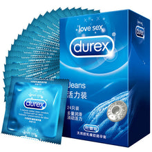 Load image into Gallery viewer, Durex Jeans Condoms Natural Latex Rubber Delay Ejaculation