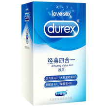 Load image into Gallery viewer, 24pcs Durex Condoms Set 4 in 1 Sensation