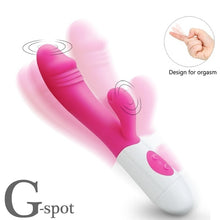 Load image into Gallery viewer, G Spot Dildo Rabbit Vibrator