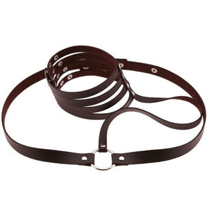Waist Chain Choker Collar Bondage