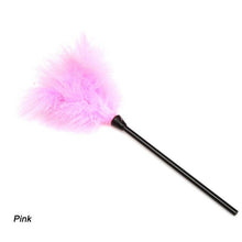 Load image into Gallery viewer, Flirting Colorful Feather+ Plastic Sticks Whip