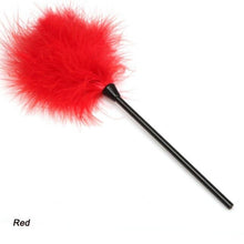 Load image into Gallery viewer, Flirting Colorful Feather+ Plastic Sticks Whip