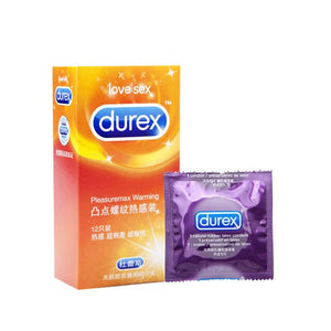 Durex Condoms Box Ribbed and Dotted Warming