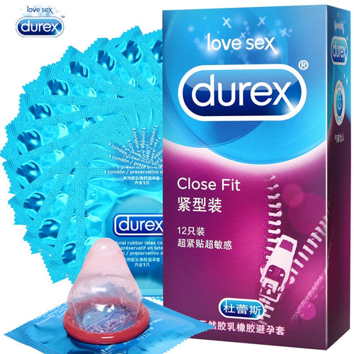 Durex Condoms Tighter Together 49MM Sex Adult Products Natural Latex Small Size Condom Mini Close Fit Sex Toys for Men shop