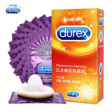 Load image into Gallery viewer, Durex Condoms Box Ribbed and Dotted Warming
