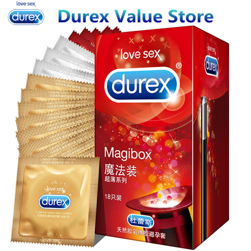 Durex Condom 18pcs 4 Styles Ultra Thin