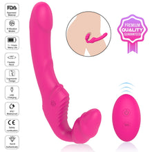 Load image into Gallery viewer, 9 Modes Strapless Strapon Dildo Vibrator