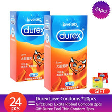 Load image into Gallery viewer, Durex Condoms 10/20/30 Ultra Thin